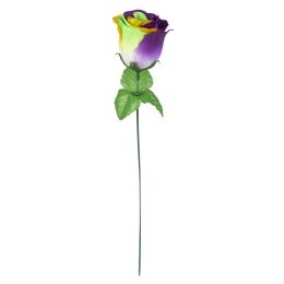 600 Wholesale 11" Mardi Gras Faux Rose