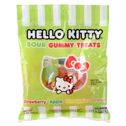12 pieces Hello Kitty Sour Gummi Treats 5oz - Food & Beverage