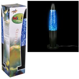 12 pieces Mini Sparkle Lamp 12.5" - Blue 12/27 - Lamps and Lanterns