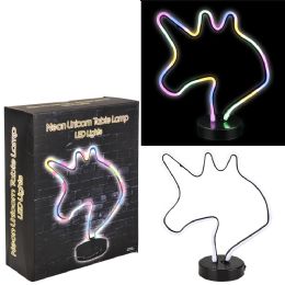 8 pieces Led Neon Table Lamp - Unicorn 11.5" 8/11 - Lamps and Lanterns