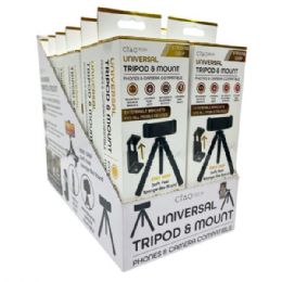 24 pieces Ciao Tech Posable Tripod Phone And Camera Mount In Pdq Display - Tripods and Phone Holders