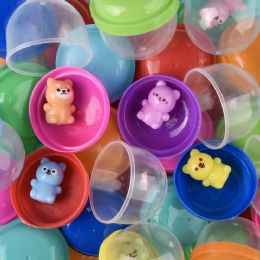250 pieces 1" Mini Kawaii Squeezy Figurines In 2" Capsule 250ct - Slime & Squishees