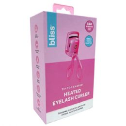 6 pieces Bliss Rechargeable Heated Eyelash Curler In Pink - Assorted Cosmetics