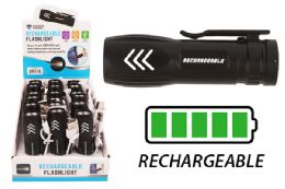 18 Pieces Rechargeable Mini Cob Led Flashlight - Flash Lights