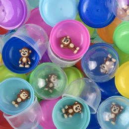250 Wholesale 1" Mini Monkey Figurines In 2" Capsule 250ct