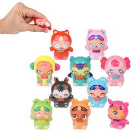 600 pieces 2" Micro Squish Doll Collection - Slime & Squishees