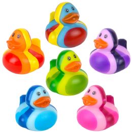 576 pieces 2" Striped Duckies - Bulk Novelty Prizes
