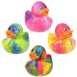 576 pieces 2" Splat Print Duckies - Bulk Novelty Prizes