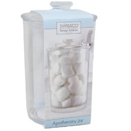 24 Pieces Large Blue Apothecary Jar Swissco - Organizer