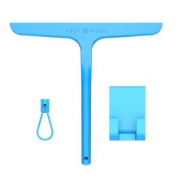 30 Pieces 11" Blue AlL-Purpose Silicone Squeegee - July Home - Shower Accessories