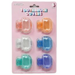 72 Pieces of 6pk Toothbrush Covers Swissco