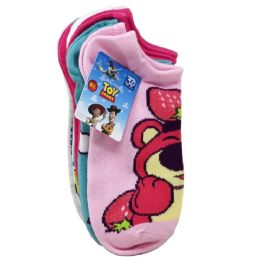 60 Pieces 9pk Toy Story Out Of This World Ns Socks Size 9-11 - Womens Ankle Sock