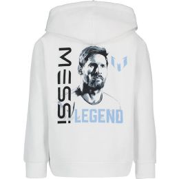 24 Pieces of Boys Wht Messi Legend Pullover Hoodie 3-Asst Size 2t,3t,4t