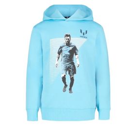 24 Pieces of Boys Blue Messi Supremacy Pullover Hoodie 3-Asst Size 2t,3t,4t