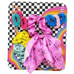 72 Pieces 11pc Girls Hair Accessories Set Confetti - Hair Accessories