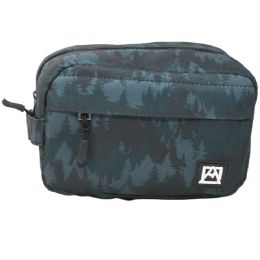 30 Wholesale Small Blk/gray Camo Men Toiletry Bag Avalanche