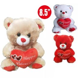 24 Pieces 8.5 INCH TEDDY BEAR 3 COLORS - Plush Toys