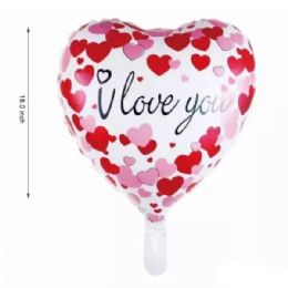 72 Pieces 18 Inch Valentines Foil Balloon Ily - Valentine Decorations