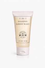 Yacht & Smith 2 In 1 Shampoo And Body Wash 1oz Bottle
