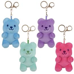 144 pieces of 4" Yummy Bear Plush Clip on