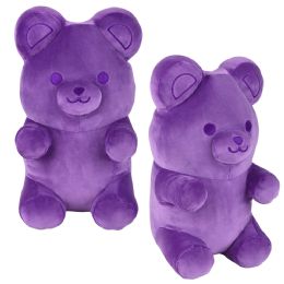 8 pieces of 16" Purple Yummy Bear Pillow