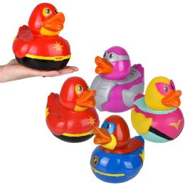 36 pieces of Big Superhero Rubber Duckies 6"