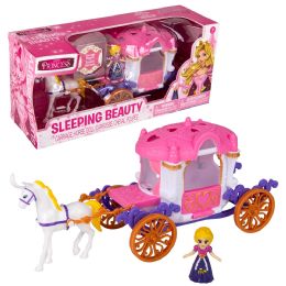 12 pieces of Forever Clever Disney Princess Carriage Set