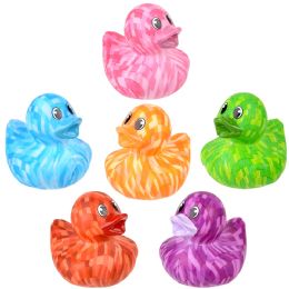 576 pieces 2" Pixel Print Duckies - Bulk Novelty Prizes