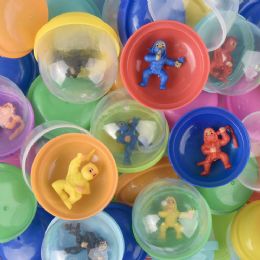 250 Wholesale 1" Mini Ninja Figurines In 2" Capsule 250ct