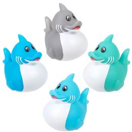 576 pieces 2" Shark Rubber Duckies - Bulk Novelty Prizes