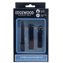 24 pieces of 3 Piece Nail Clippers And File Set