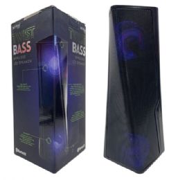 4 pieces Vibe Twist Bass Wireless Led Bluetooth Speaker - Speakers and Microphones