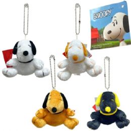 50 of Peanuts Assorted Mini Plush Key Chains