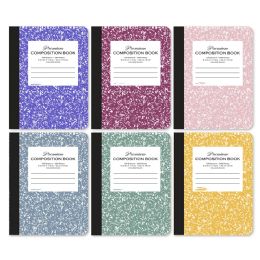 48 Pieces of C/r 100 Ct. Premium Morandi Color Marble Composition Book