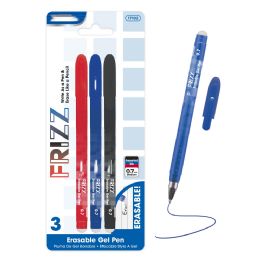 144 Pieces of Frizz Assorted Color Erasable Gel Pen (3/pack)