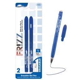 144 Pieces of Frizz Blue Erasable Gel Pen (2/pack)