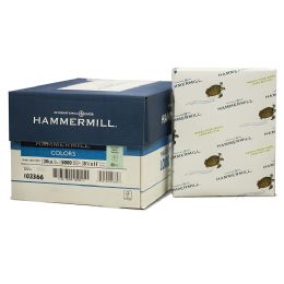 10 pieces Hammermill 8.5" X 11" Green Colored Paper (10 Reams/case) - Paper