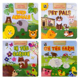 48 pieces Kappa Let's Learn Board Books - Coloring & Activity Books
