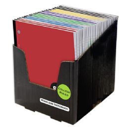 24 Pieces College-Ruled 80-Count 1-Subject Wireless Notebook - Notebooks