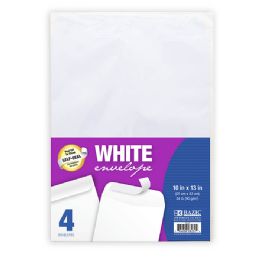 48 pieces 10" X 13" SelF-Seal White Envelope (4/pack) - Envelopes