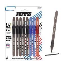 72 Pieces of 1.4 Mm Tip Assorted Fuse Tech Ink Pen With Cushion Grip