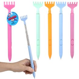 576 pieces 7" Expandable Backscratcher Pen 24ct - Bulk Novelty Prizes