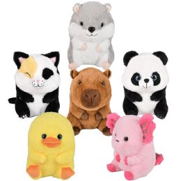 36 pieces 8.5" Belly Buddy Assortment 36ct - Plush Toys