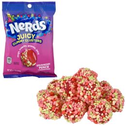 12 pieces Peg Bag Nerds Juicy Clusters 4.5oz 12ct - Food & Beverage