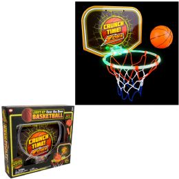 12 pieces 12" LighT-Up Over The Door Basketball Set - Boys Toy Sets