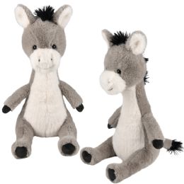 12 pieces 14" Stretch Pack Donkey - Plush Toys