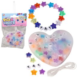 144 pieces Pick N Create Heart Beaded Fidget Bracelet - Fidget Spinners