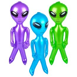 96 pieces 18-inch Alien Inflate - Inflatables