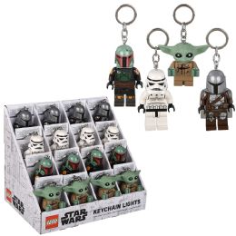 16 pieces Lego Keychain Light Star Wars The Mandalorian 16ct - Boys Toy Sets