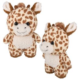 24 pieces 8" Scruffy Bunch Giraffe - Plush Toys